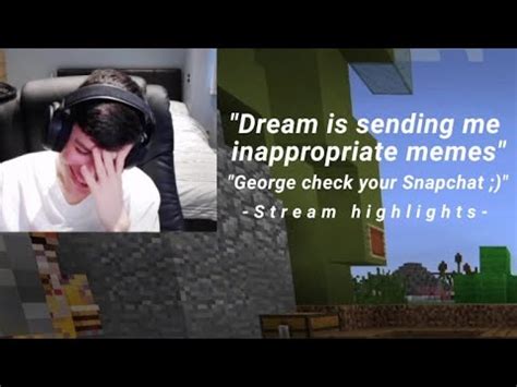 dream feet pics|Dream getting excited (by sending Feet pics to George) [Stream ...